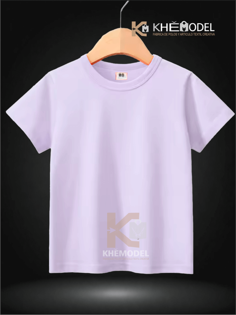 Polos Niños Blanco 100% Algodón Compactado