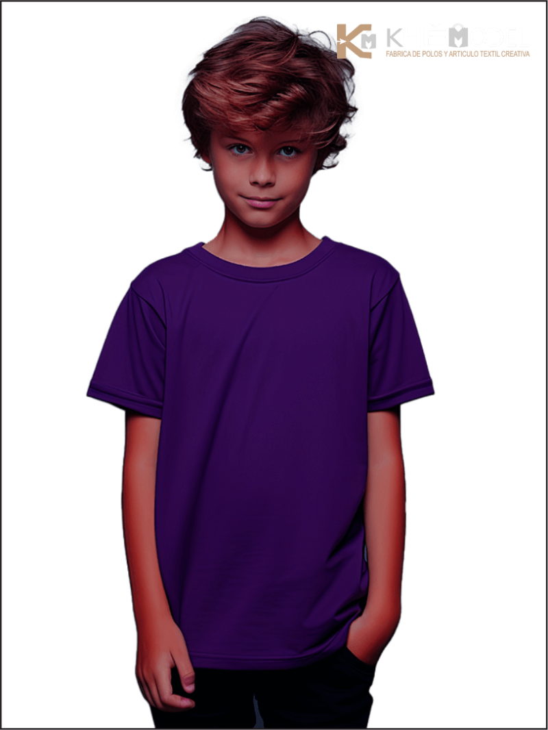 morado niños