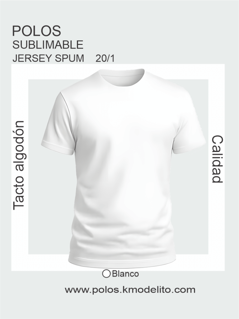 Polo Para Sublimar 20/1