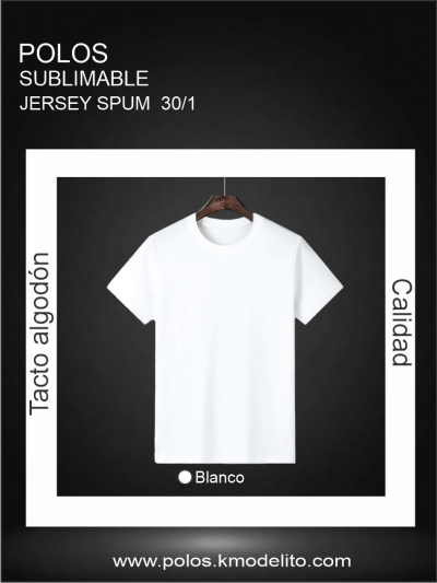 Polo Para Sublimar 30/1 Polo Para Sublimar 30/1