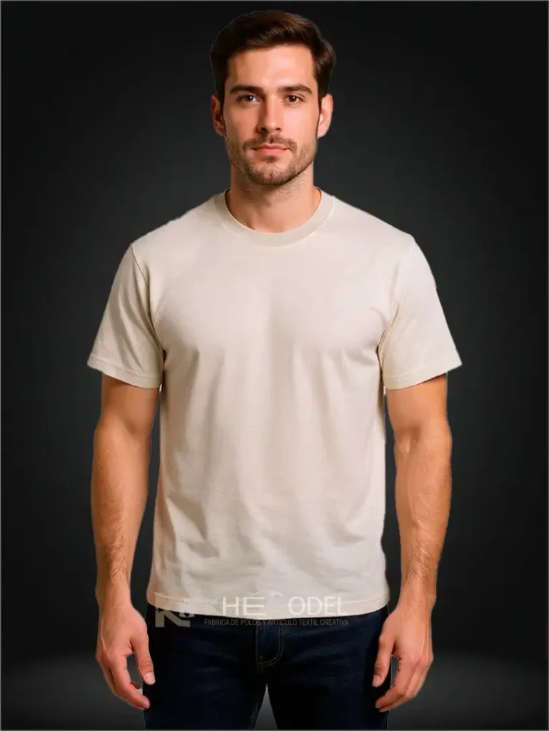 Clásico Beige 100% Algodón reactivo 20/1