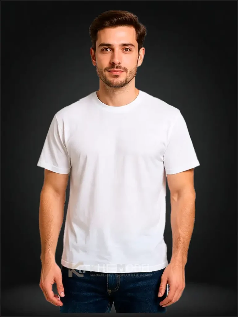 Clásico Blanco 100% Algodón reactivo 20/1