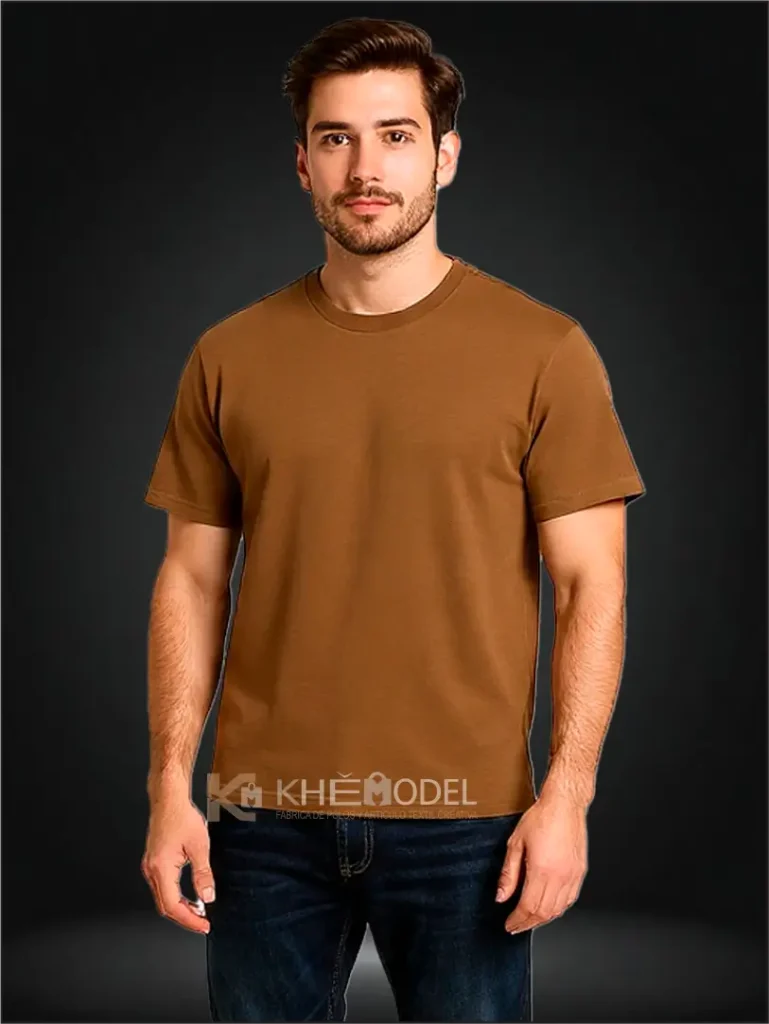 Clásico Camel Topo 100% Algodón reactivo 20/1