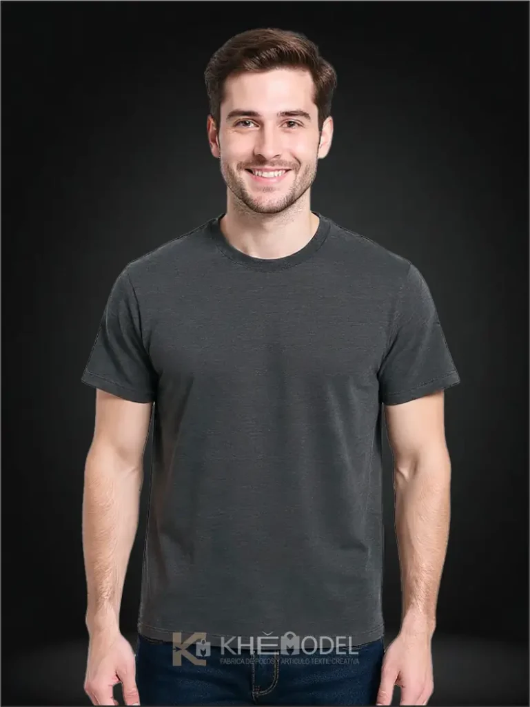 Clásico Grafito 100% Algodón reactivo 20/1